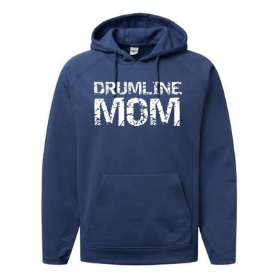 Drumline Mom Shirts Cute Marching Band Mother Drummer Performance Fleece Hoodie