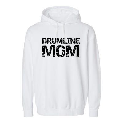 Drumline Mom Shirts Cute Marching Band Mother Drummer Garment-Dyed Fleece Hoodie