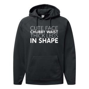 Dr. Marcus Shepard Wearing Cute Face Chubby Waist Thick Legs In Shape Performance Fleece Hoodie