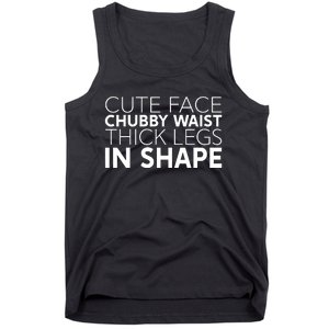 Dr. Marcus Shepard Wearing Cute Face Chubby Waist Thick Legs In Shape Tank Top