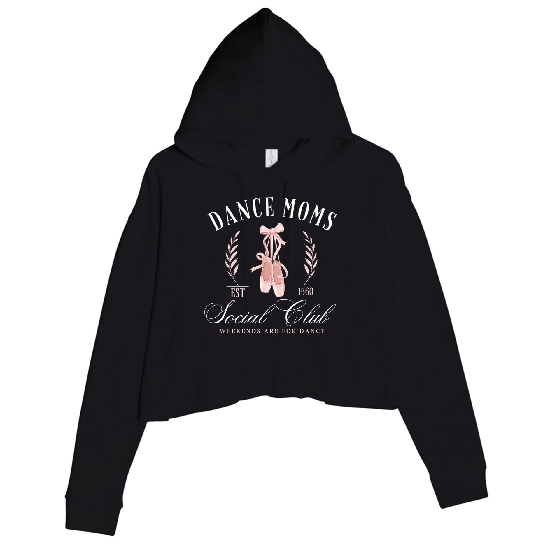 Dance Mom Social Club Meaningful Gift Crop Fleece Hoodie