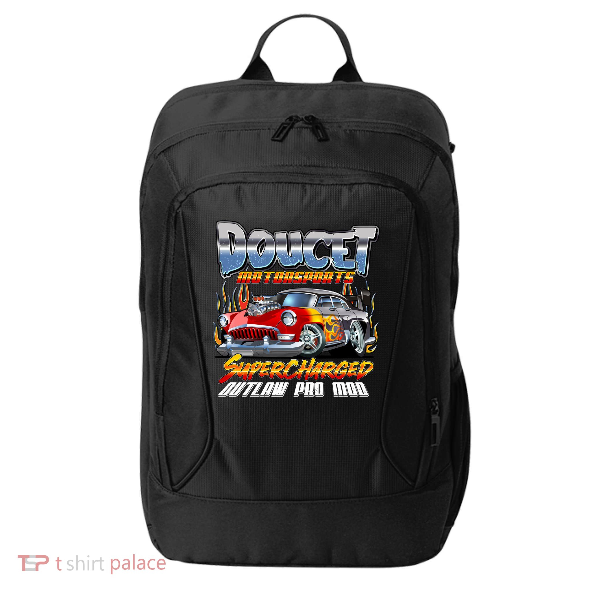 Doucet Motorsport Supercharged Outlaw Pro Mod City Backpack