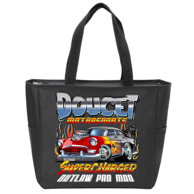 Doucet Motorsport Supercharged Outlaw Pro Mod Zip Tote Bag