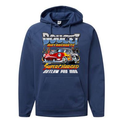 Doucet Motorsport Supercharged Outlaw Pro Mod Performance Fleece Hoodie