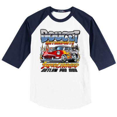 Doucet Motorsport Supercharged Outlaw Pro Mod Baseball Sleeve Shirt