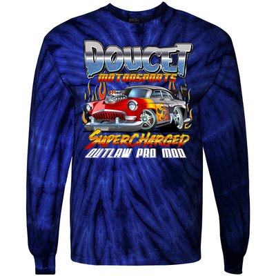 Doucet Motorsport Supercharged Outlaw Pro Mod Tie-Dye Long Sleeve Shirt