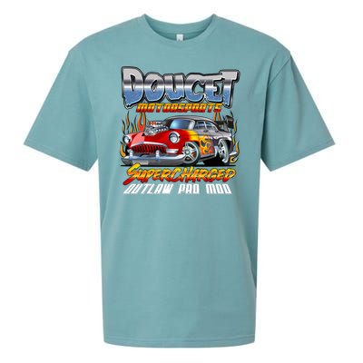 Doucet Motorsport Supercharged Outlaw Pro Mod Sueded Cloud Jersey T-Shirt