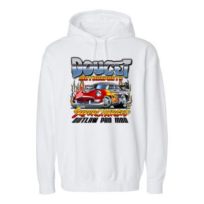 Doucet Motorsport Supercharged Outlaw Pro Mod Garment-Dyed Fleece Hoodie