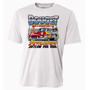 Doucet Motorsport Supercharged Outlaw Pro Mod Cooling Performance Crew T-Shirt