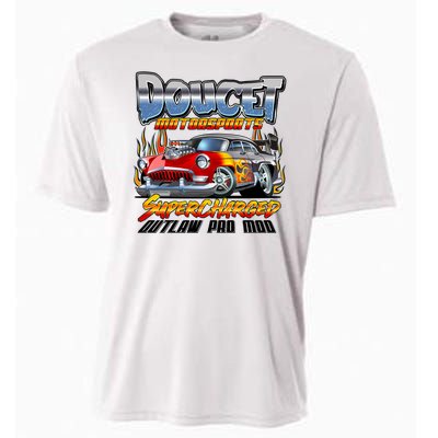 Doucet Motorsport Supercharged Outlaw Pro Mod Cooling Performance Crew T-Shirt