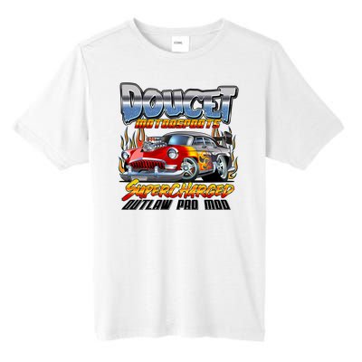 Doucet Motorsport Supercharged Outlaw Pro Mod Tall Fusion ChromaSoft Performance T-Shirt