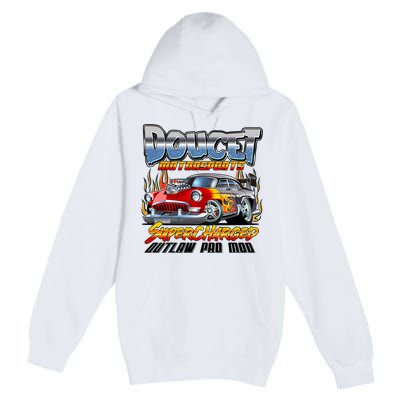 Doucet Motorsport Supercharged Outlaw Pro Mod Premium Pullover Hoodie