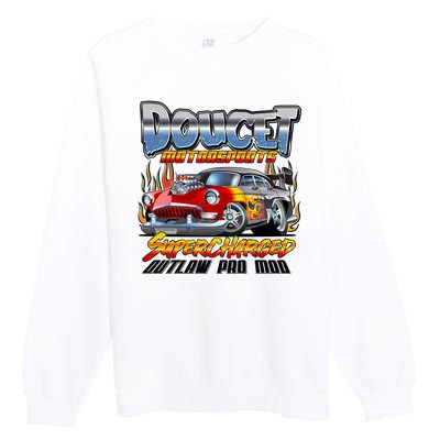 Doucet Motorsport Supercharged Outlaw Pro Mod Premium Crewneck Sweatshirt