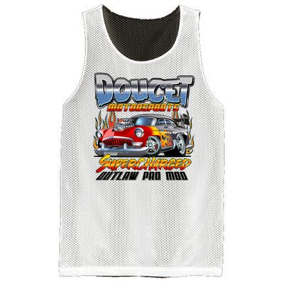 Doucet Motorsport Supercharged Outlaw Pro Mod Mesh Reversible Basketball Jersey Tank