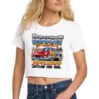 Doucet Motorsport Supercharged Outlaw Pro Mod Women's Crop Top Tee