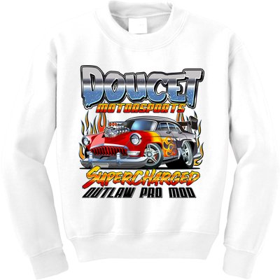 Doucet Motorsport Supercharged Outlaw Pro Mod Kids Sweatshirt