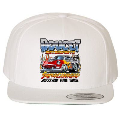 Doucet Motorsport Supercharged Outlaw Pro Mod Wool Snapback Cap