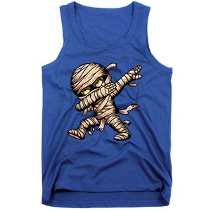 Dabbing Mummy Spooky Dab Dancing Halloween Cool Gift Tank Top