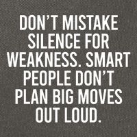 Don’t Mistake Silence For Weakness Smart People Cotton Canvas Backpack