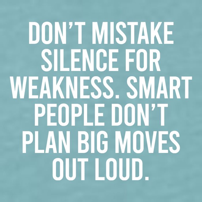 Don’t Mistake Silence For Weakness Smart People Sueded Cloud Jersey T-Shirt
