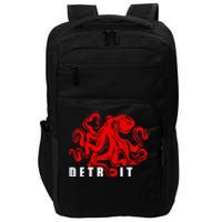 Detroit Michigan Souvenir Octopus Kraken Impact Tech Backpack