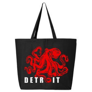 Detroit Michigan Souvenir Octopus Kraken 25L Jumbo Tote