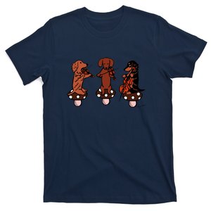 Dachshund Musicians String Trio T-Shirt