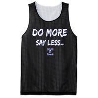 Do More Say Less Mesh Reversible Basketball Jersey Tank