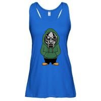 Doom Mask Super Villain All Caps Rap Ladies Essential Flowy Tank