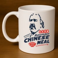 Democracy Manifest Succulent Chinese Meal 11oz C Handle Ceramic Mug