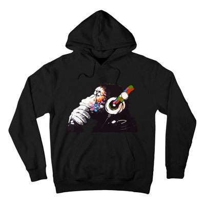 Dj Monkey Thinker Hoodie