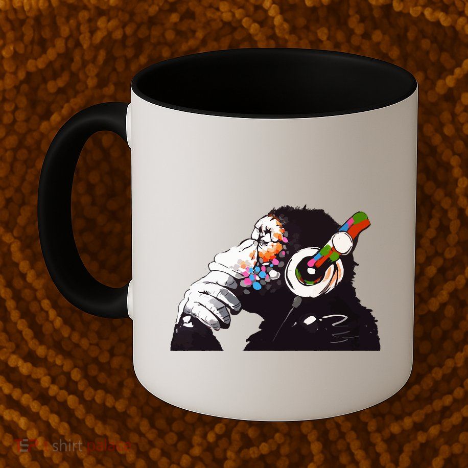Dj Monkey Thinker Mug