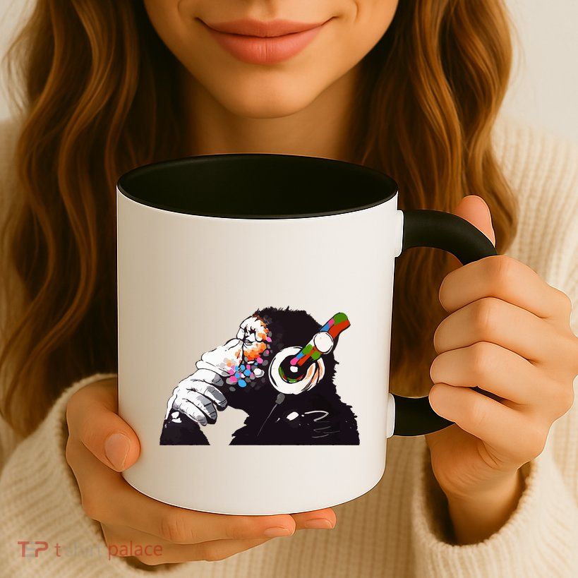 Dj Monkey Thinker Mug