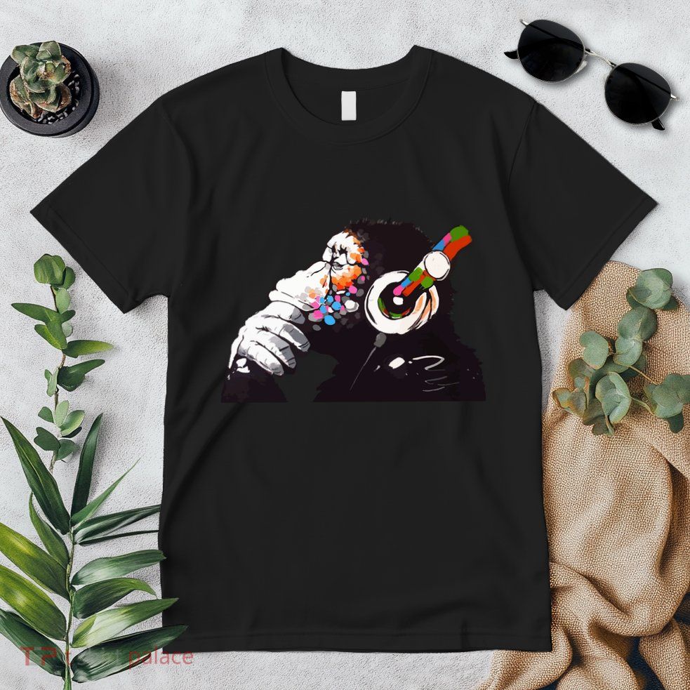 Dj Monkey Thinker Premium T-Shirt