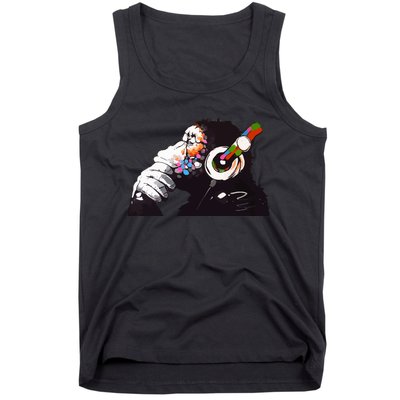 Dj Monkey Thinker Tank Top