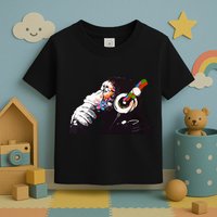 Dj Monkey Thinker Toddler T-Shirt