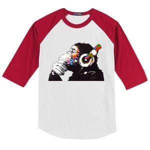 Dj Monkey Thinker Kids Colorblock Raglan Jersey