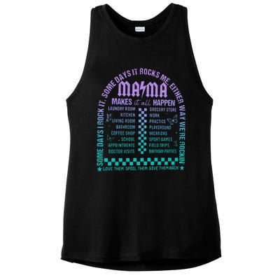 Das Mama T.O.U.R Ladies PosiCharge Tri-Blend Wicking Tank