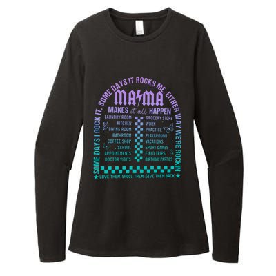 Das Mama T.O.U.R Womens CVC Long Sleeve Shirt