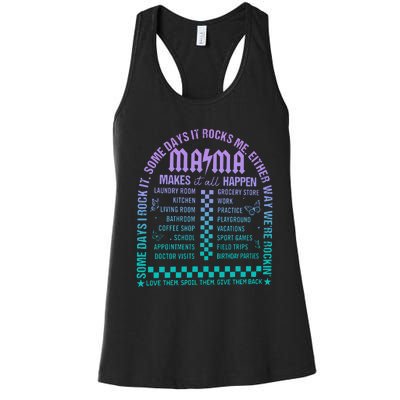 Das Mama T.O.U.R Women's Racerback Tank