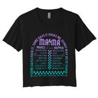 Das Mama T.O.U.R Women's Crop Top Tee