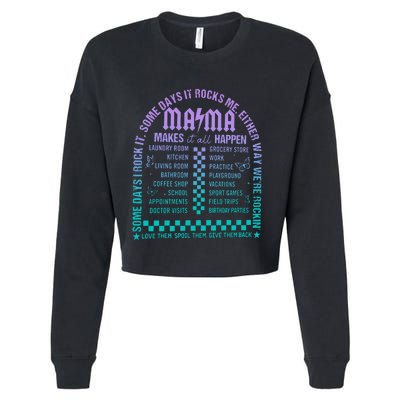 Das Mama T.O.U.R Cropped Pullover Crew