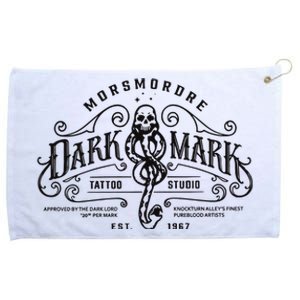 Dark Mark Tattoo Studio Grommeted Golf Towel