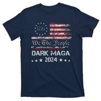 Dark Maga Trump 2024 Us Flag Vintage President Campaign T-Shirt