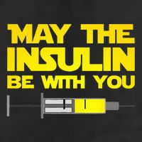 Diabetes May The Insulin Be With You Gift 11oz C Handle Ceramic Mug