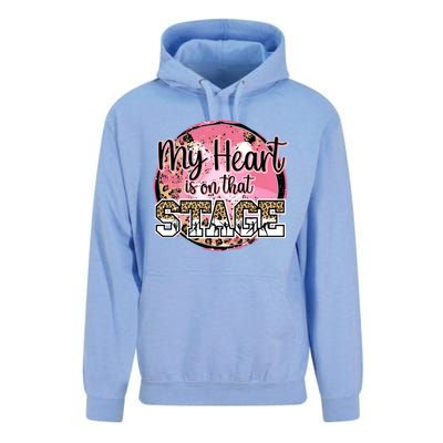 Dance Mom Tee My Heart Is On That Stage Dance Recital Meaningful Gift Unisex Surf Hoodie