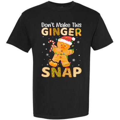 DonT Make This Ginger Snap Redhead For Christmas Gift Garment-Dyed Heavyweight T-Shirt