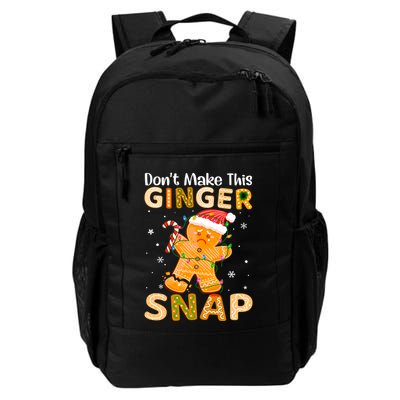 DonT Make This Ginger Snap Redhead For Christmas Gift Backpack