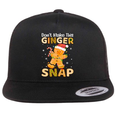DonT Make This Ginger Snap Redhead For Christmas Gift Flatbill Hat
