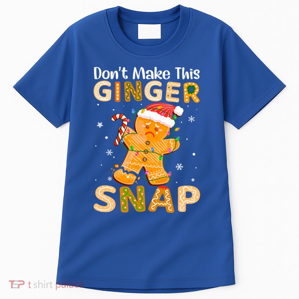 DonT Make This Ginger Snap Redhead For Christmas Gift Tall T-Shirt
